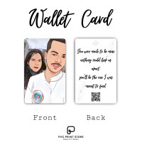 Sweet Couple Wallet Card